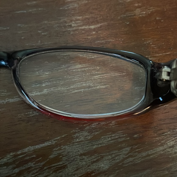 ICU eyewear 29151003 black and pink pattern +1.75 readers with pink soft case - Picture 6 of 15